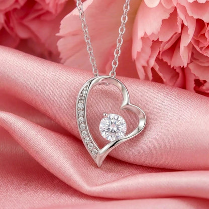"Best Mom" Forever Love Necklace – Meaningful Gift for Wife from Husband, Any Occasion