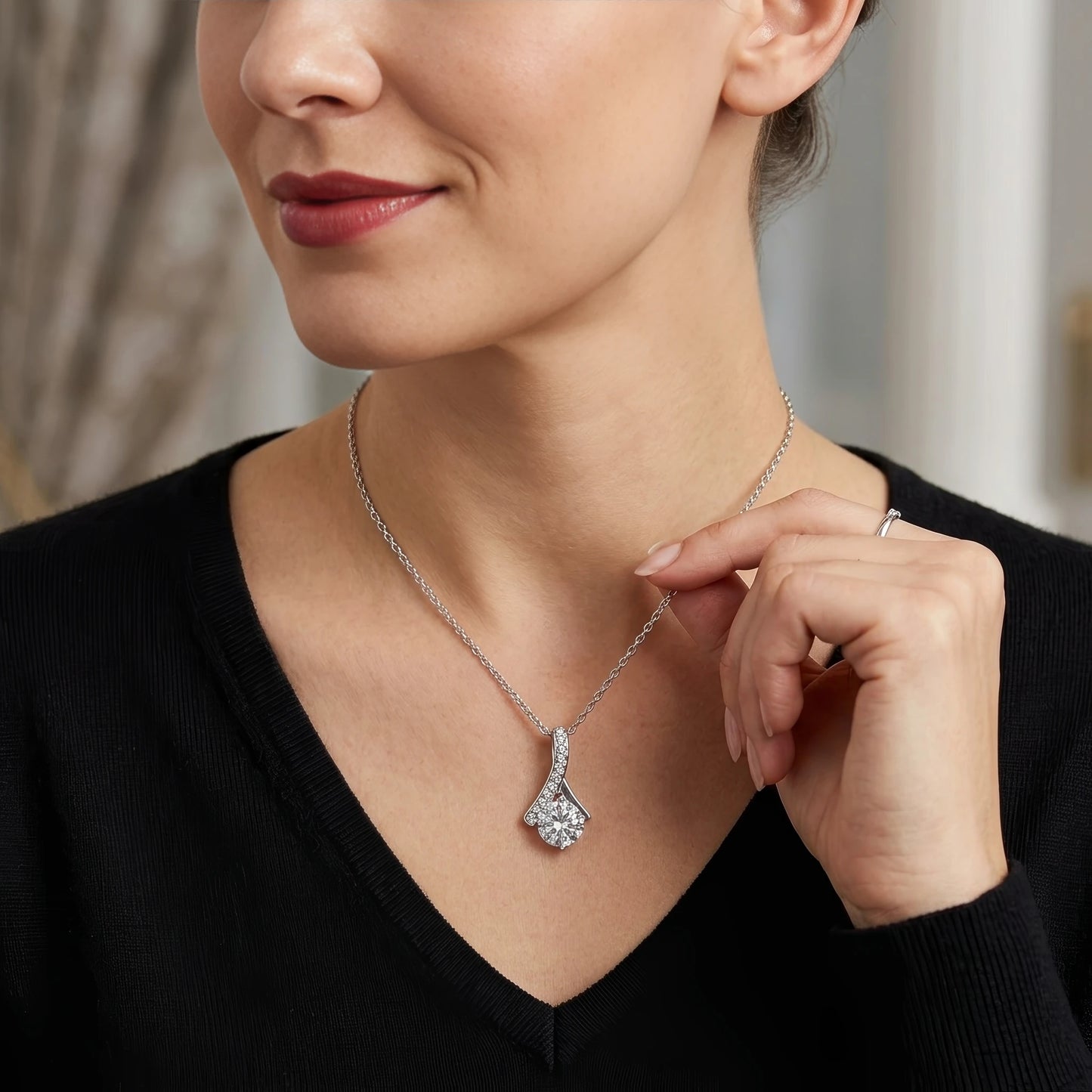 "I'm Sorry I Hurt You" Alluring Beauty Necklace – Heartfelt Apology & Reconciliation Gift for Her