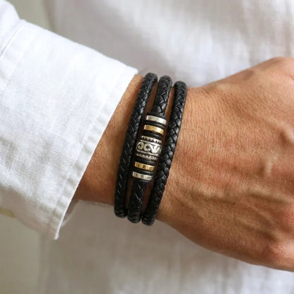 "My Life's Greatest Joy" Love You Forever Bracelet - Inspirational Gift For Son
