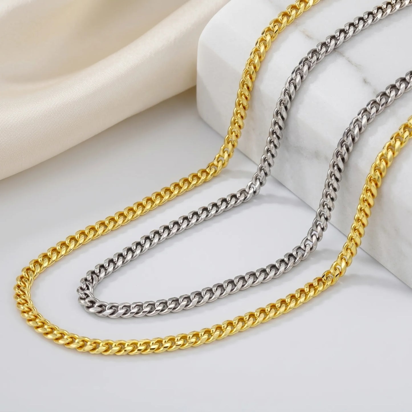 "To My Amazing Dad" Cuban Link Chain Necklace – Meaningful Father's Day Gift