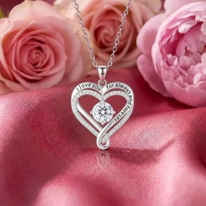 To My Beautiful Granddaughter - "Piece of My Heart" Love You Always Necklace