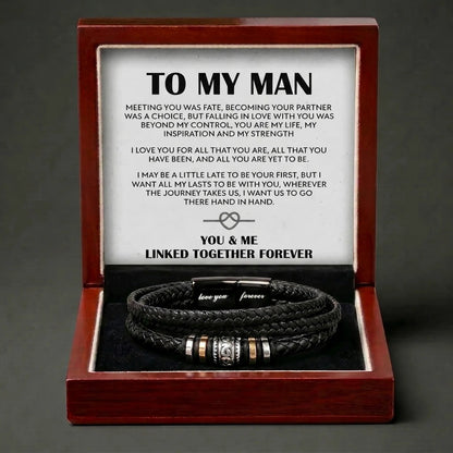 "All My Lasts" Love You Forever Bracelet - Romantic Gift For Him - The Love Sparkle