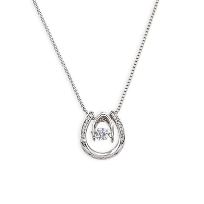 To My Daughter Lucky In Love Necklace from Dad – Braver, Stronger & Loved More Than You Know