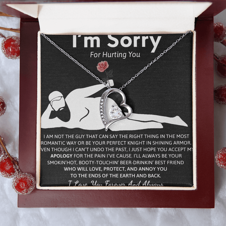 Gift for her - Forever Love Necklace - "I'm Sorry For Hurting You" Apology Gift - The Love Sparkle