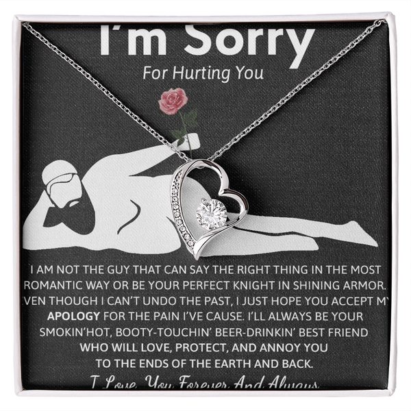 Gift for her - Forever Love Necklace - "I'm Sorry For Hurting You" Apology Gift - The Love Sparkle