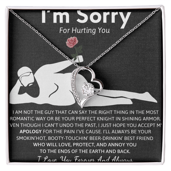 Gift for her - Forever Love Necklace - "I'm Sorry For Hurting You" Apology Gift - The Love Sparkle