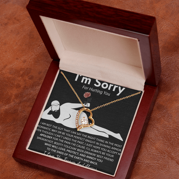 Gift for her - Forever Love Necklace - "I'm Sorry For Hurting You" Apology Gift - The Love Sparkle