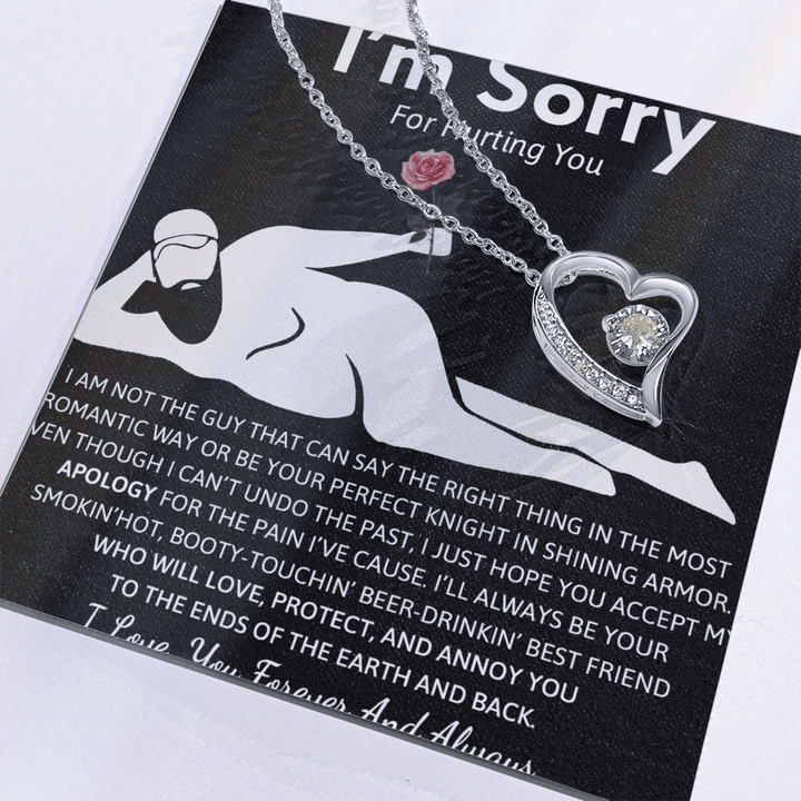 Gift for her - Forever Love Necklace - "I'm Sorry For Hurting You" Apology Gift - The Love Sparkle