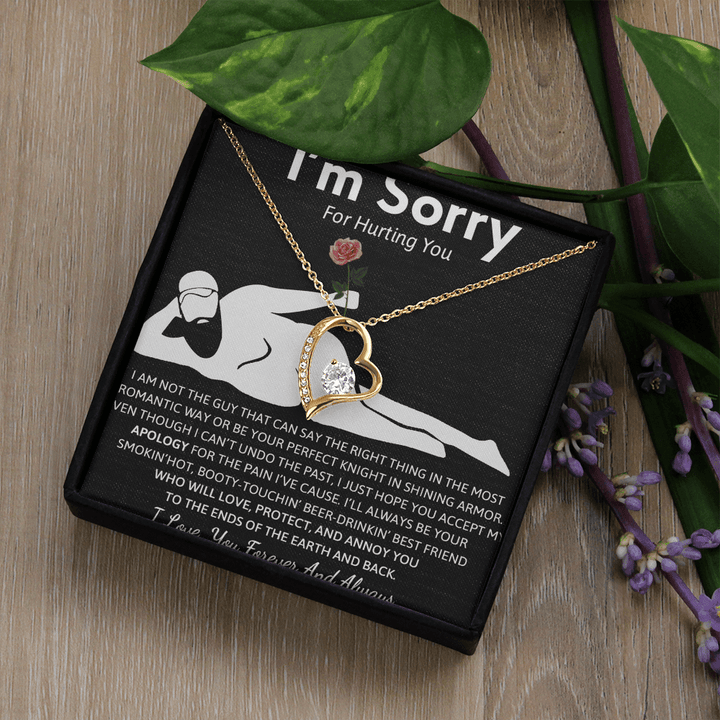 Gift for her - Forever Love Necklace - "I'm Sorry For Hurting You" Apology Gift - The Love Sparkle