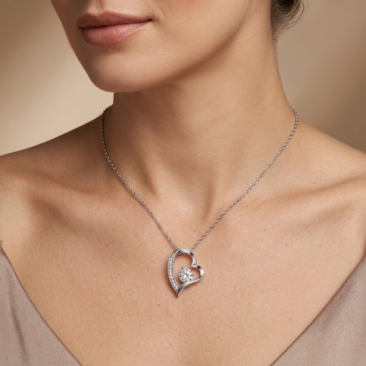 "I'm Sorry I Hurt You" Forever Love Necklace – Heartfelt Apology & Reconciliation Gift for Her - The Love Sparkle