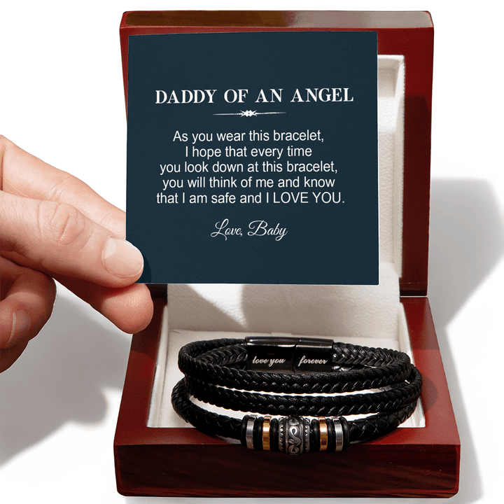 Memorial Keepsake Bracelet for Loss of a Child - Love You Forever Bracelet - The Love Sparkle