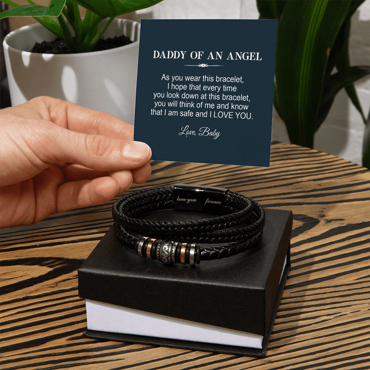 Memorial Keepsake Bracelet for Loss of a Child - Love You Forever Bracelet - The Love Sparkle