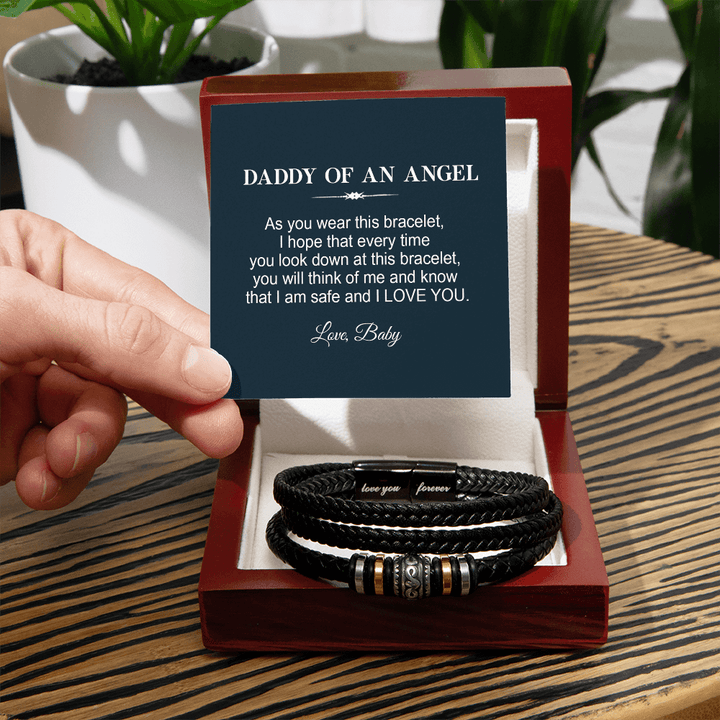 Memorial Keepsake Bracelet for Loss of a Child - Love You Forever Bracelet - The Love Sparkle