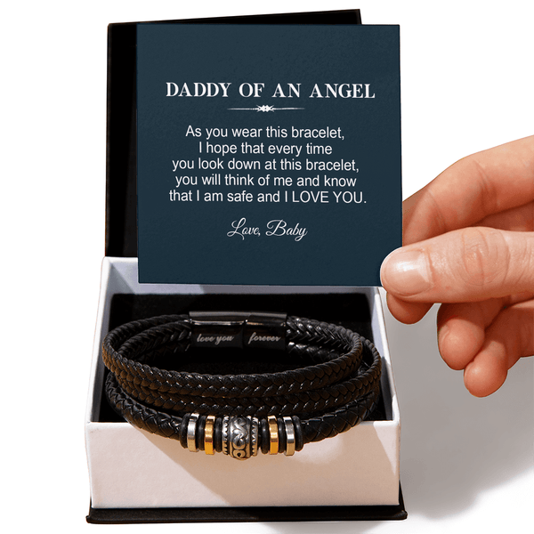 Memorial Keepsake Bracelet for Loss of a Child - Love You Forever Bracelet - The Love Sparkle