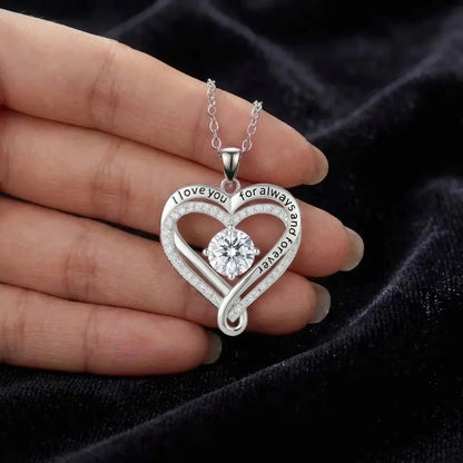 "Rewrite Our Story" Necklace - Meaningful Reconciliation Gift To Win Her Back - The Love Sparkle