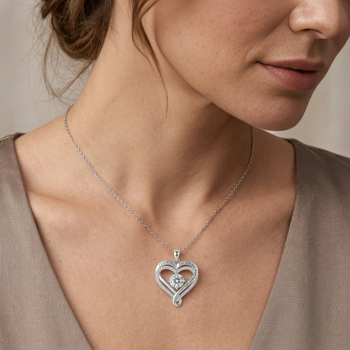 "Rewrite Our Story" Necklace - Meaningful Reconciliation Gift To Win Her Back - The Love Sparkle