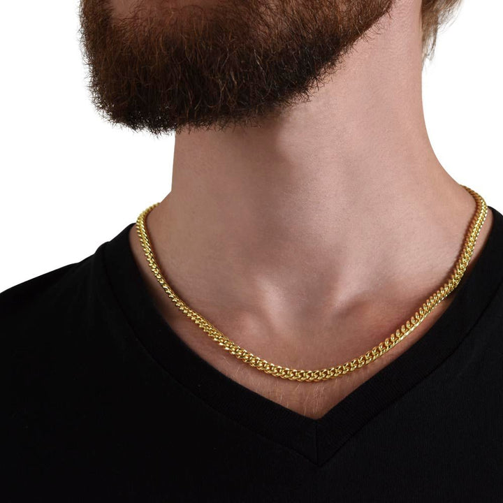 To My Amazing Boyfriend - Cuban Link Chain - You Are The One - The Love Sparkle