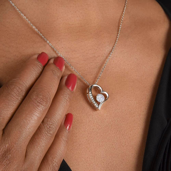 To My Beautiful Soulmate - Forever love Necklace - My Heart, My Love, My Mate - The Love Sparkle