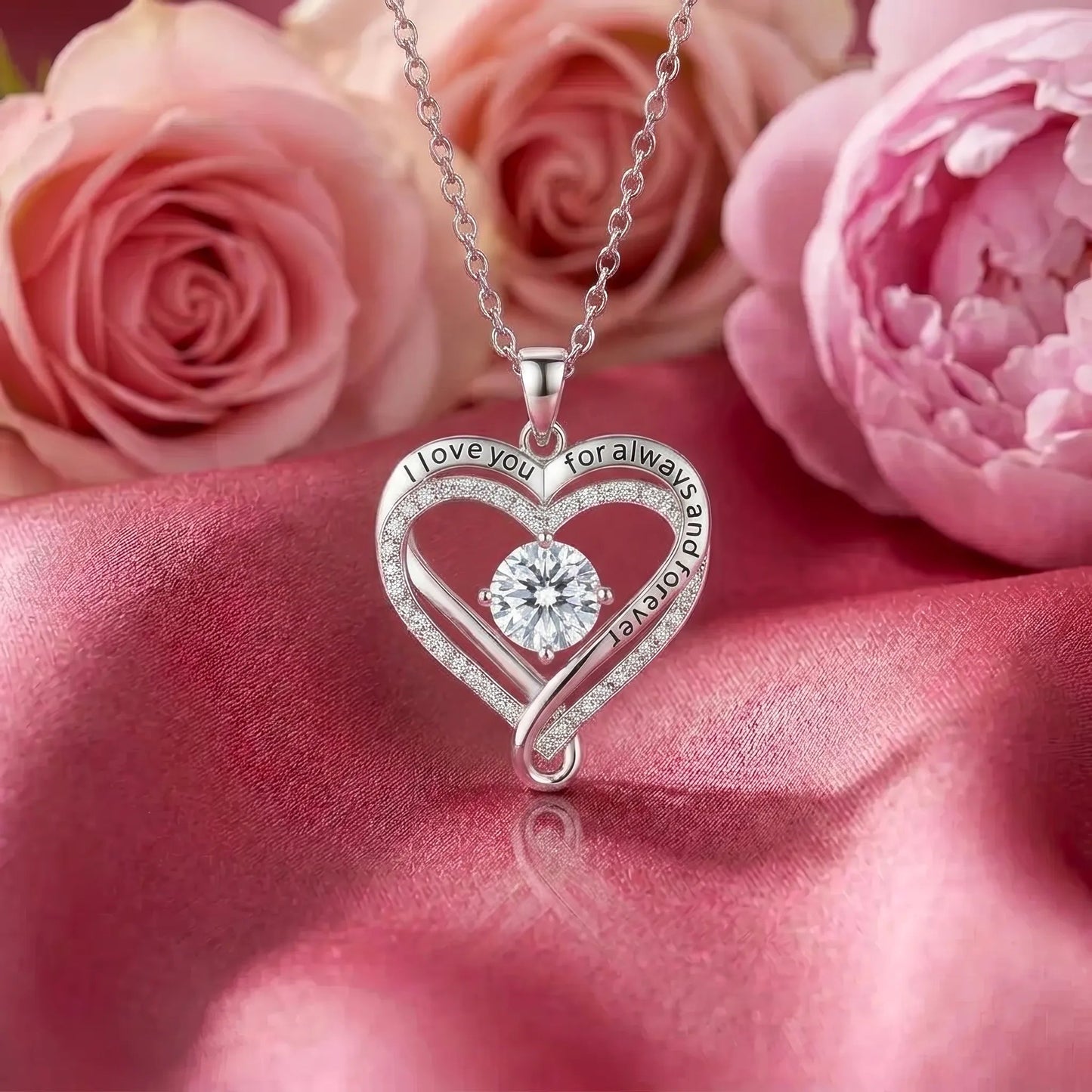 To My Bonus Daughter - "Family Isn't Always Blood" Love You Always Necklace - The Love Sparkle