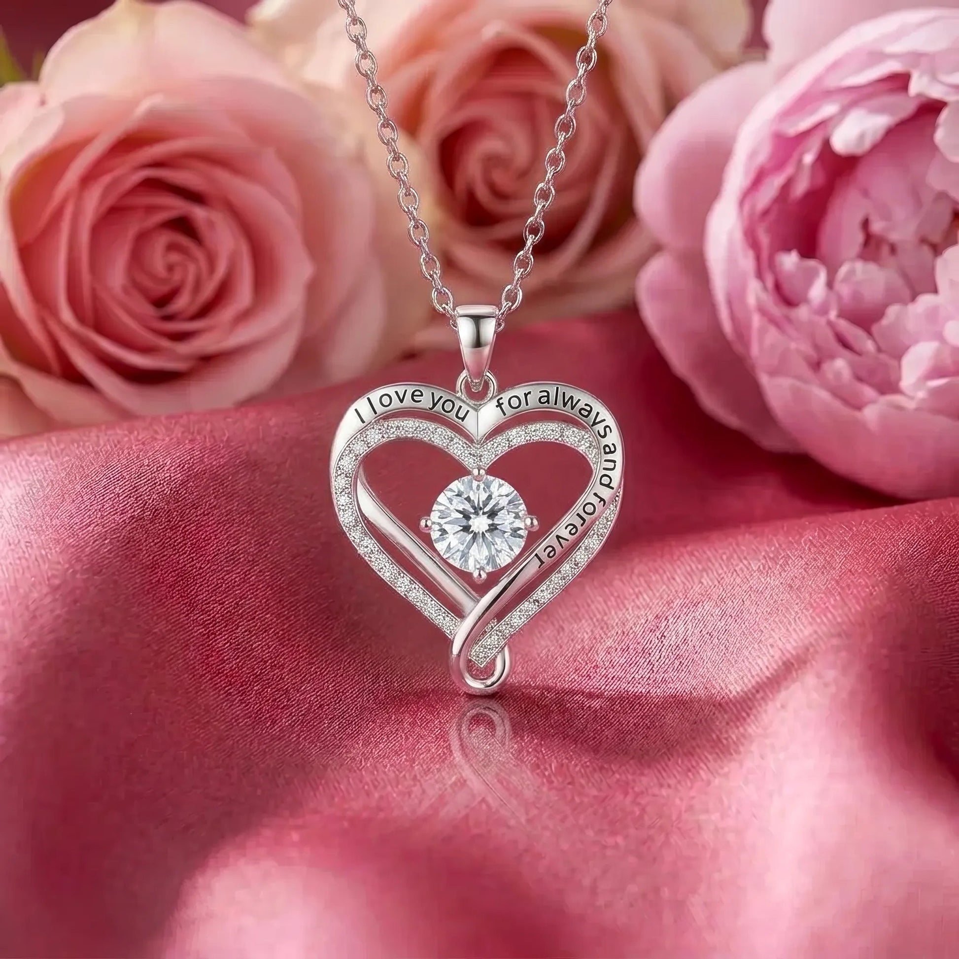 To My Bonus Daughter - "Family Isn't Always Blood" Love You Always Necklace - The Love Sparkle