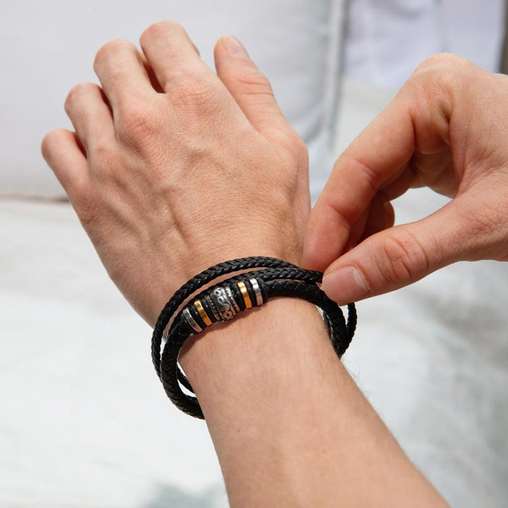 To My Daddy from Mommy's Tummy - Love You Forever Bracelet - who can't wait to meet him. - The Love Sparkle
