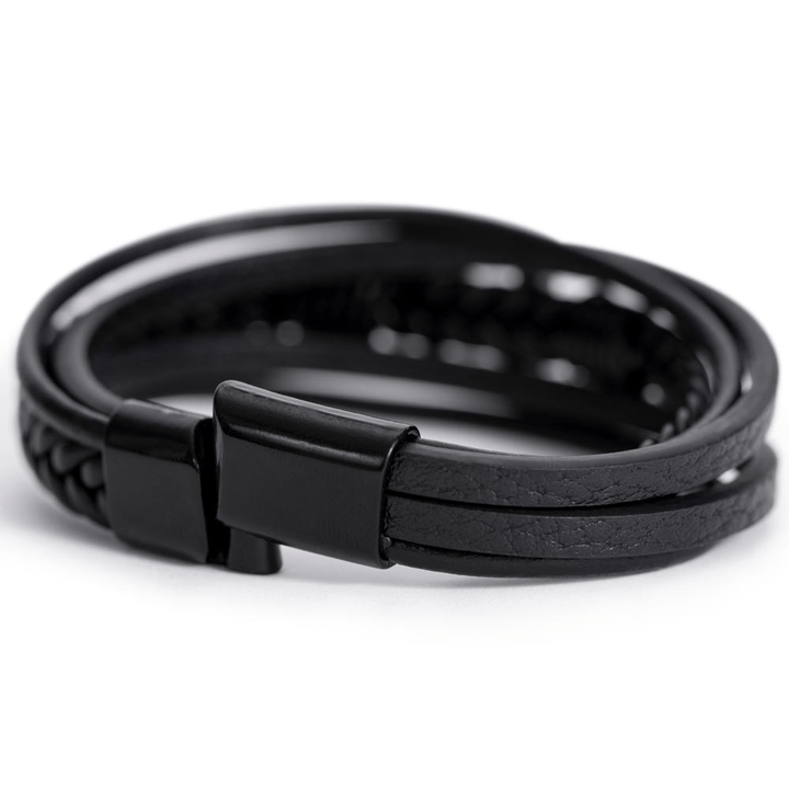 To My Daddy from Mommy's Tummy - Men's Cross Bracelet - who can't wait to meet him. - The Love Sparkle