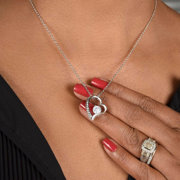To My Daughter - Forever love Necklace - A Note on Strength - The Love Sparkle