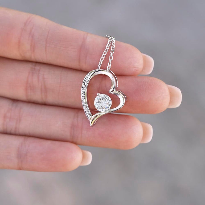 To My Daughter - Forever love Necklace - "Believe In Yourself" - The Love Sparkle