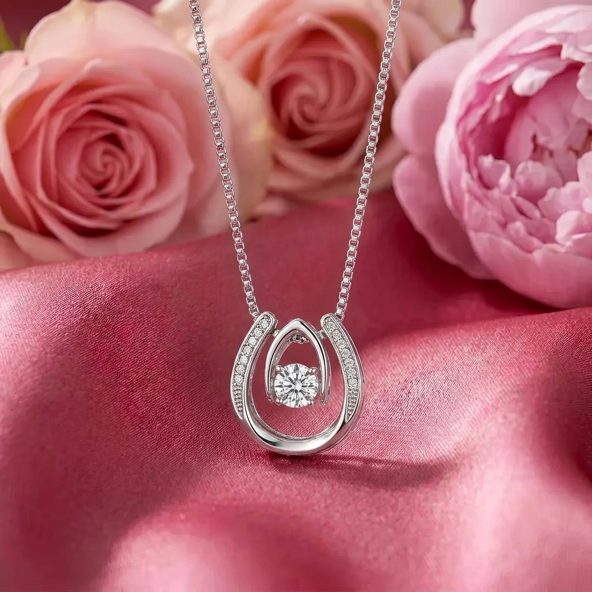 To My Daughter Lucky In Love Necklace from Dad – Braver, Stronger & Loved More Than You Know - The Love Sparkle
