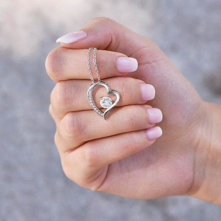 To My Greatest Masterpiece - Forever love Necklace - Love, Completely and Eternally - The Love Sparkle