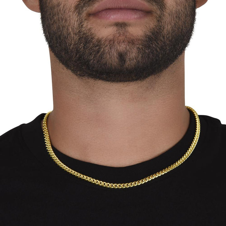 To My Man - Cuban link Chain - All My Lasts Are With You - The Love Sparkle