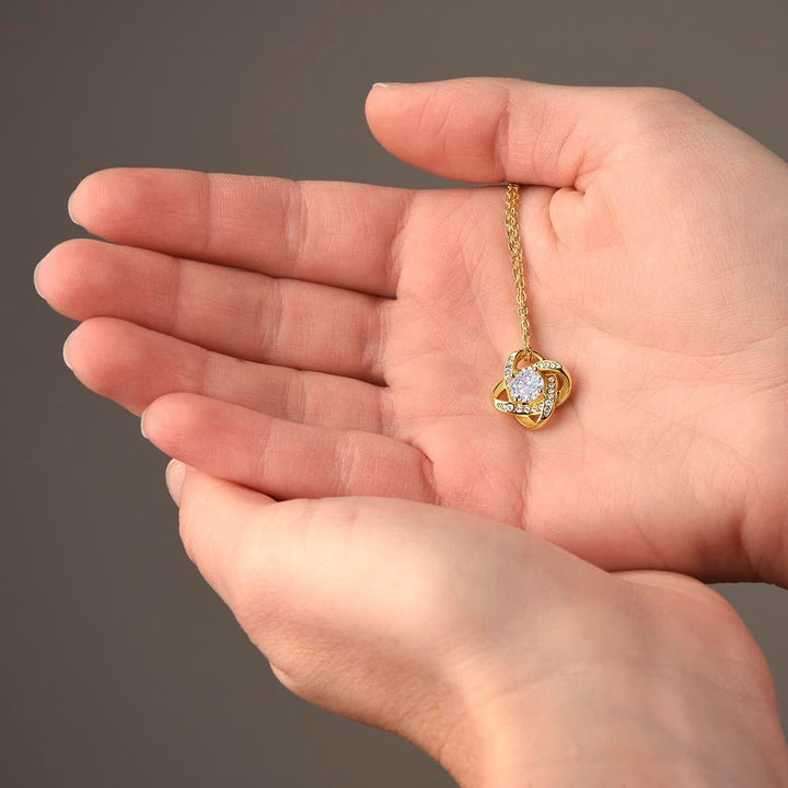 To My Wife - Love Knot Necklace - I Love You Always & Forever - The Love Sparkle