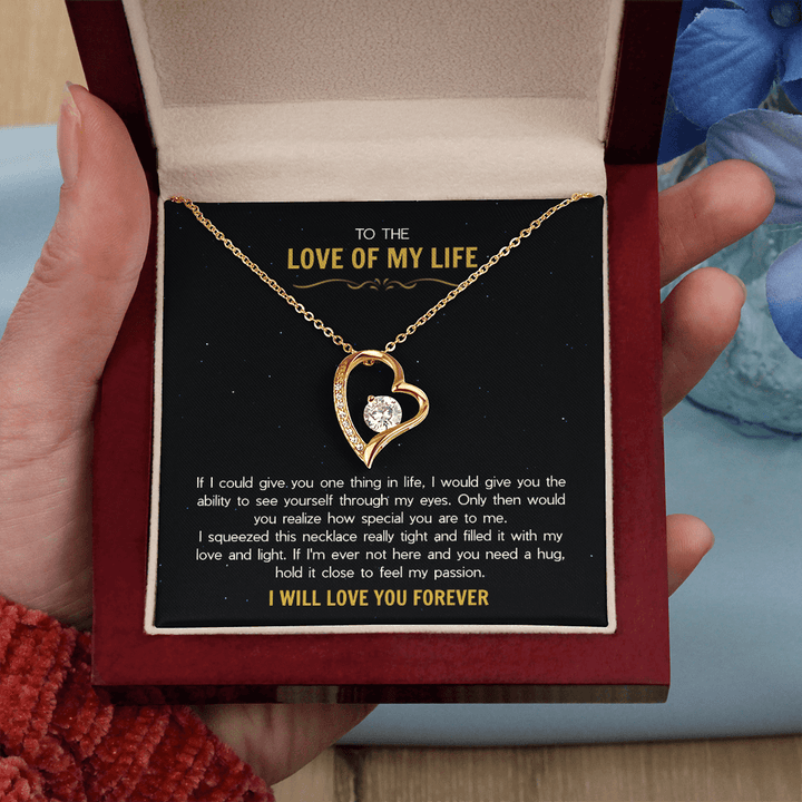 To the Love of My Life - The Forever Love Necklace - The Love Sparkle