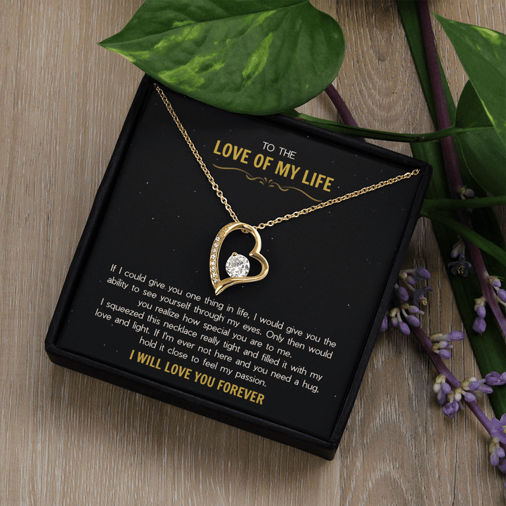 To the Love of My Life - The Forever Love Necklace - The Love Sparkle
