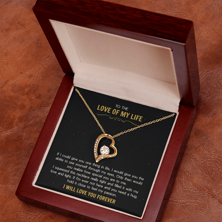 To the Love of My Life - The Forever Love Necklace - The Love Sparkle
