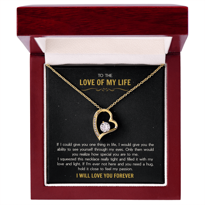 To the Love of My Life - The Forever Love Necklace - The Love Sparkle