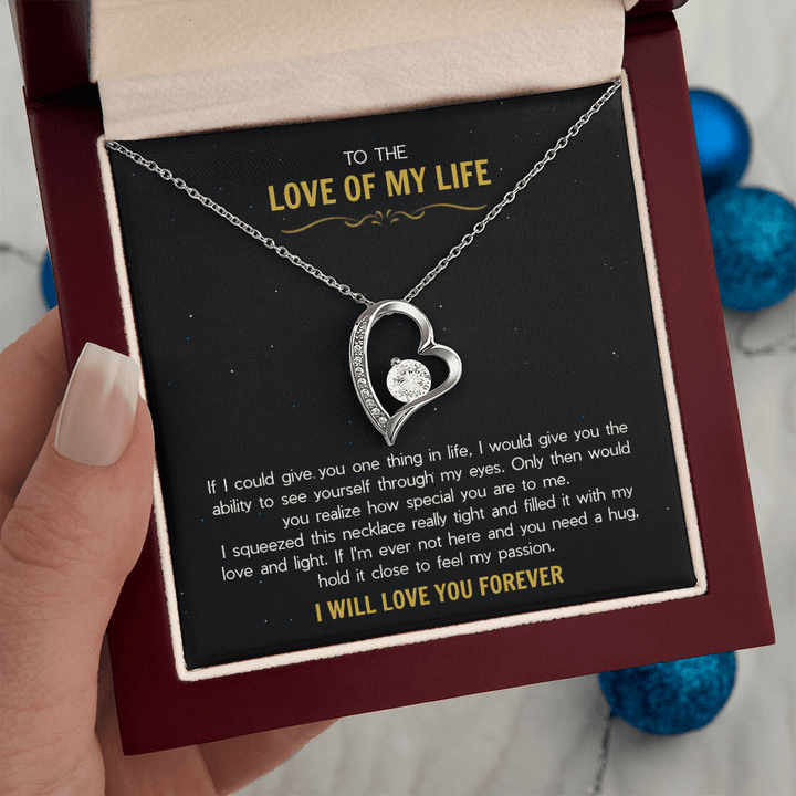 To the Love of My Life - The Forever Love Necklace - The Love Sparkle