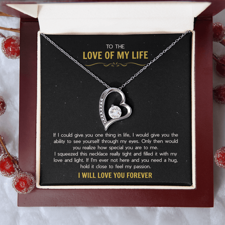 To the Love of My Life - The Forever Love Necklace - The Love Sparkle