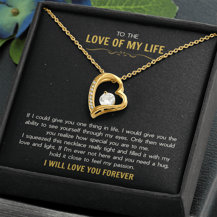 To the Love of My Life - The Forever Love Necklace - The Love Sparkle